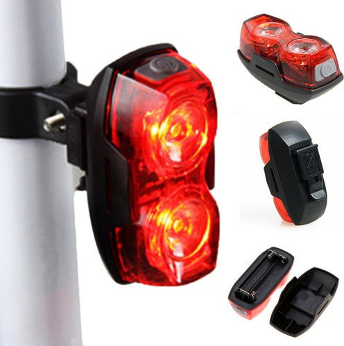 Bright Bicycle Taillights 2 Led Safety Equipment